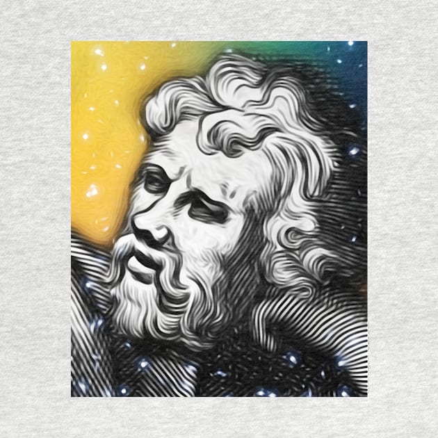 Epictetus Portrait | Epictetus Artwork by JustLit